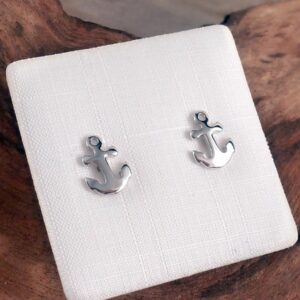 Ohrstecker 925 Sterling Silber Anker