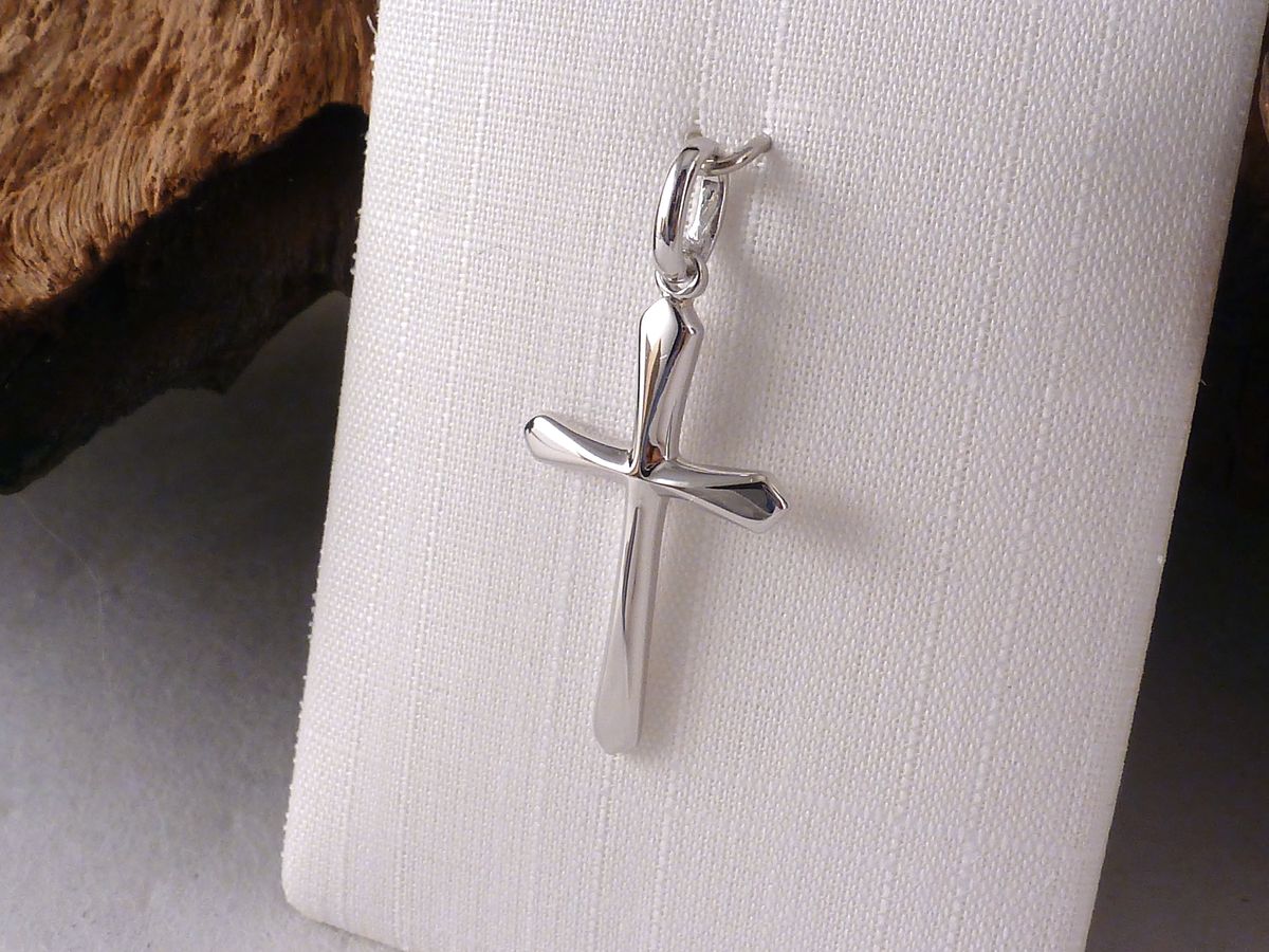 Anhänger 925 Sterling Silber Kreuz – Bild 2