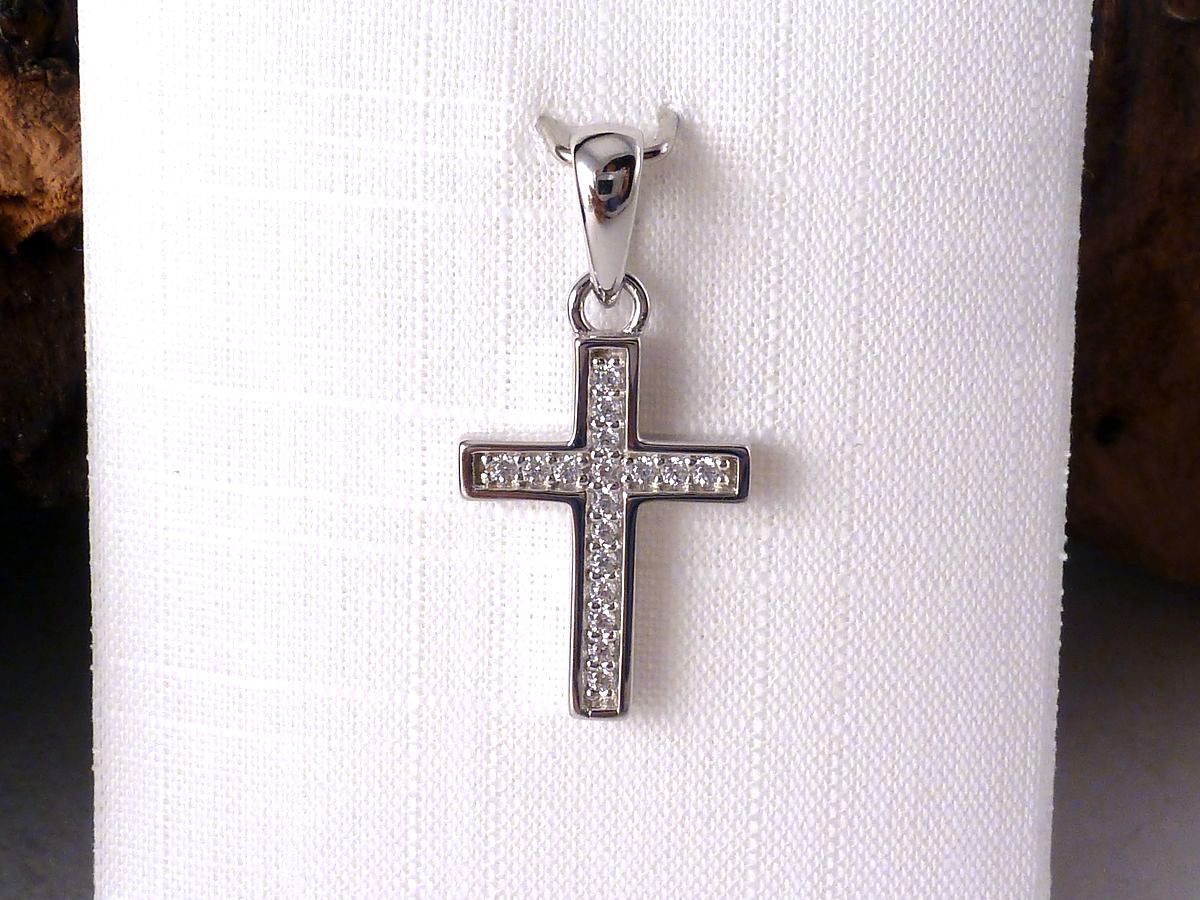Anhänger 925 Sterling Silber Kreuz