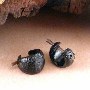 Ohrringe Creolen aus Holz