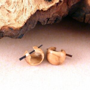Creolen aus Holz