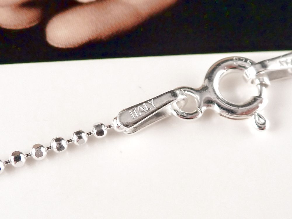 Kette Kugelkette 925 Sterling Silber – Bild 3