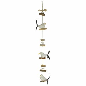 Windspiel Mobile Möwe mit Treibholz