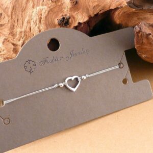 Armband mit 925 Silber Herz