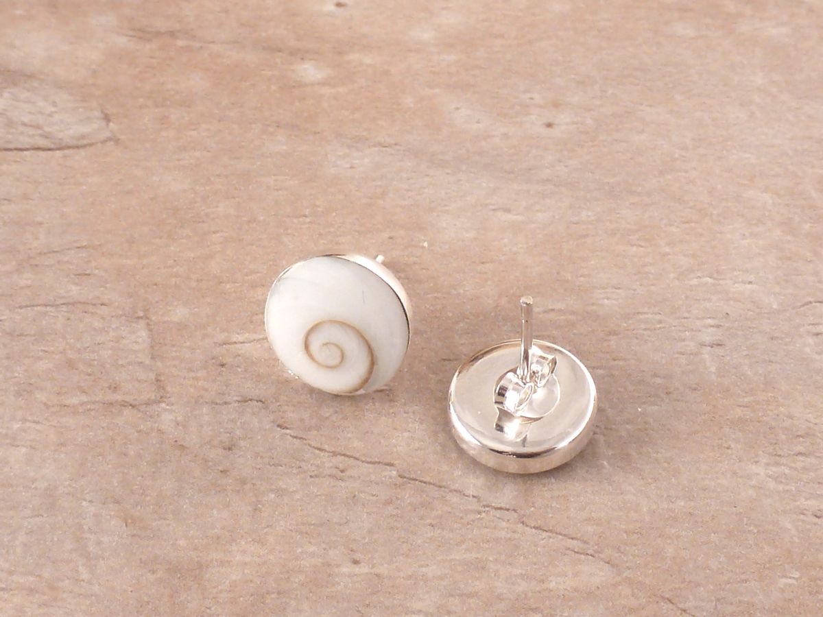Ohrstecker 925 Silber Shiva Auge – Bild 8