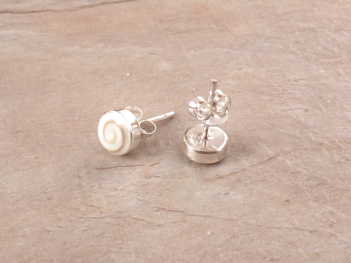 Ohrstecker 925 Silber Shiva Auge – Bild 3