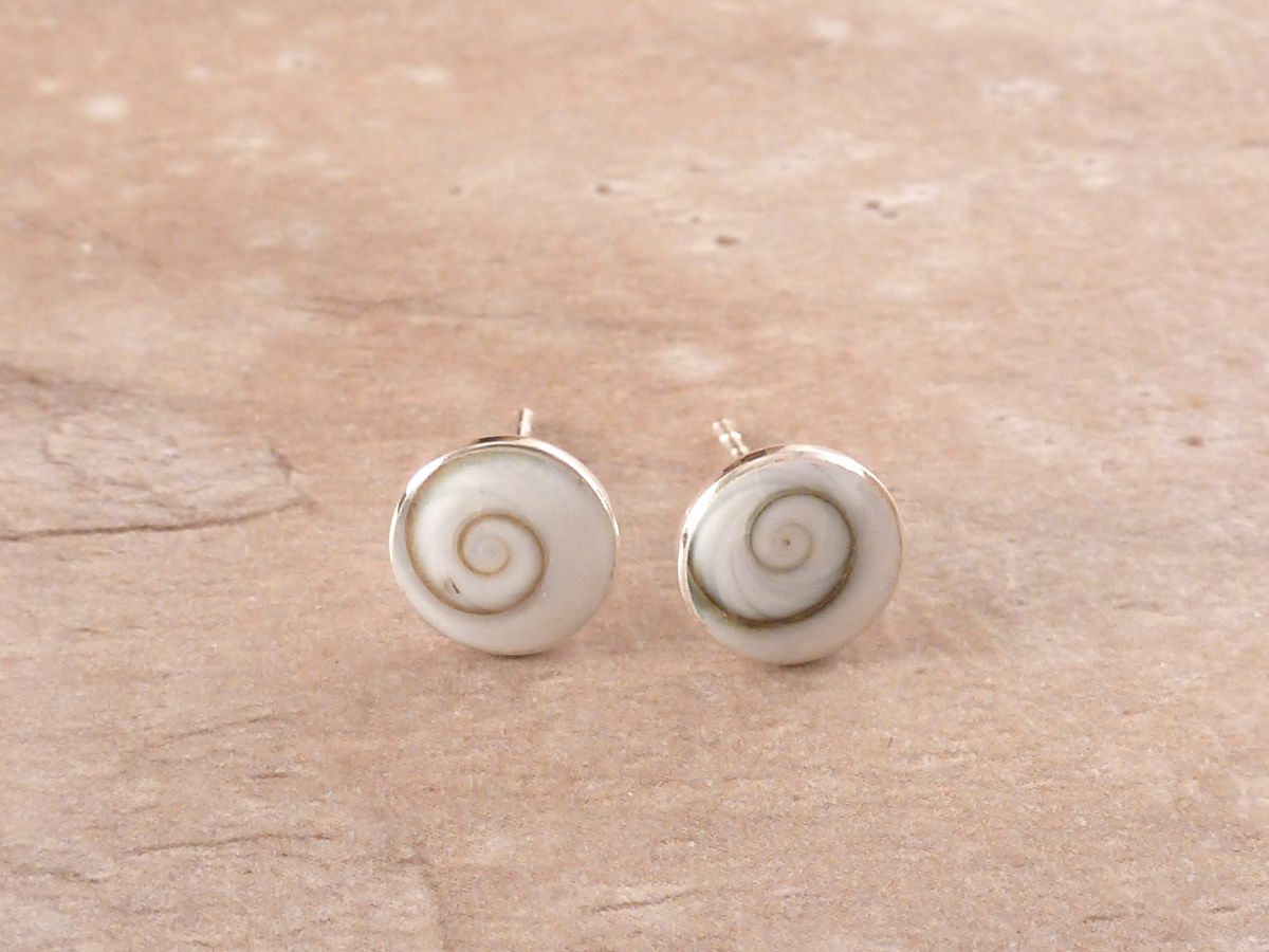 Ohrstecker 925 Silber Shiva Auge – Bild 6