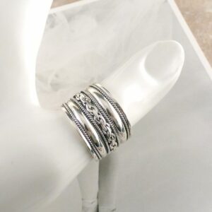Ring 925 Silber Vintage Knoten Gr. 62