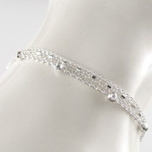 Armband Silber mit Perlen