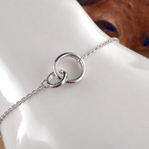 Armband 925 Silber Kreise