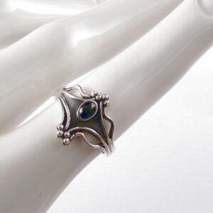Ring 925 Silber Onyx
