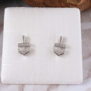 Ohrstecker 925 Silber Anker