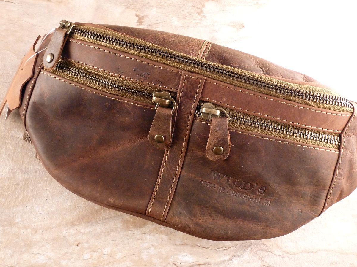 Gürteltasche Bauchtasche echt Leder