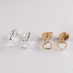 Ohrstecker 925 Silber Herz
