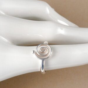 Ring 925 Silber Spirale
