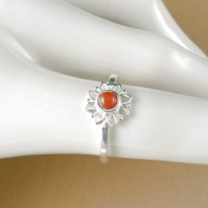 Ring 925 Silber Carneol