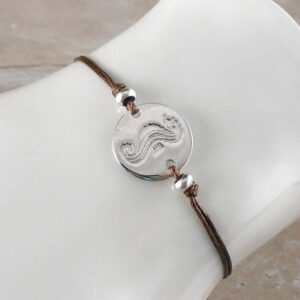 Armband 925 Silber Seepferd