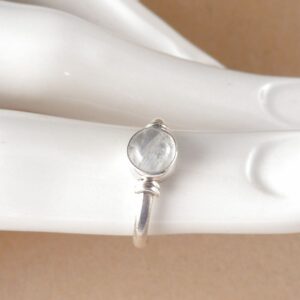 Ring 925 Silber Mondstein