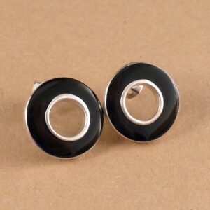 Ohrstecker 925 Silber Muschel