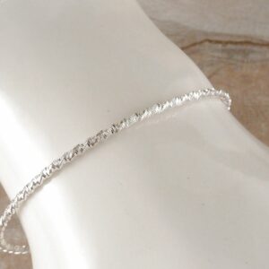 Armband 925 Silber gedreht