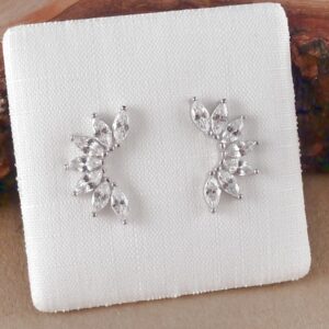 Ohrringe Ohrstecker 925 Sterling Silber mit Zirkonia