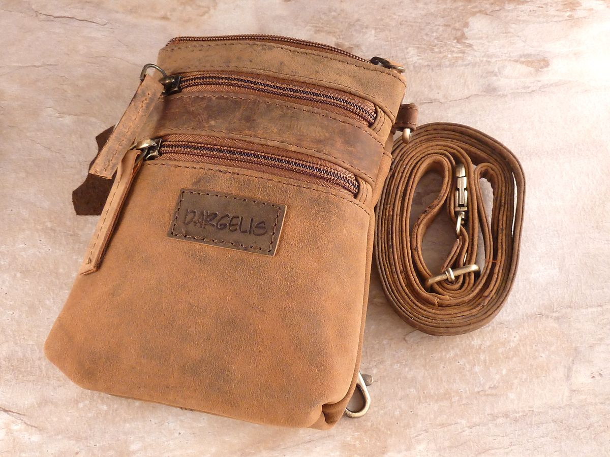 Gürteltasche Leder Bauchtasche – Bild 2