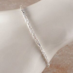 Armband 925 Sterling Silber Königsarmband