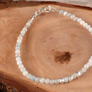 Armband Aquamarin Edelstein