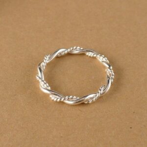 Ring 925 Silber Kordel
