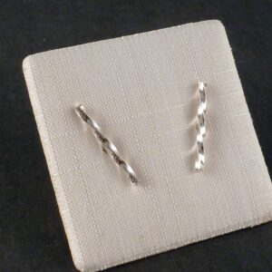 Ohrstecker 925 Sterling Silber Stab