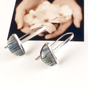 Ohrringe 925 Sterling Silber Perlmutt
