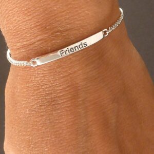 Armband 925 Silber Friends