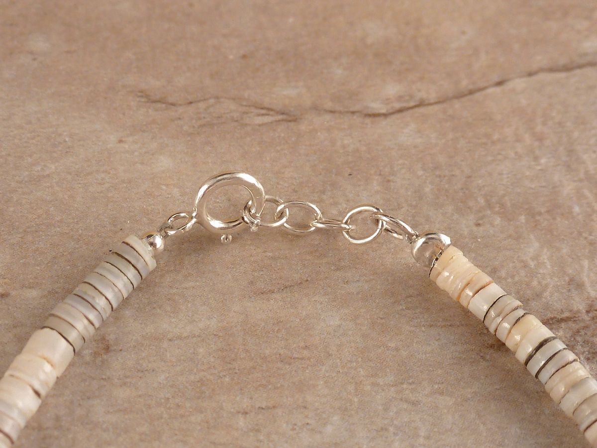 Armband Shiva Auge mit Edelstein Perlen – Bild 3
