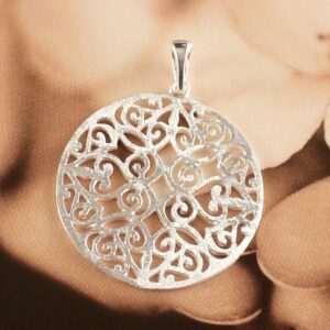 Anhänger 925 Silber Mandala