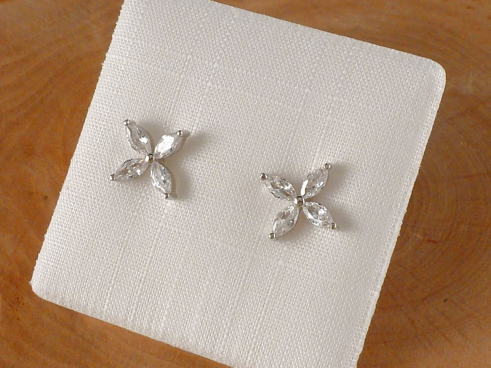 Ohrstecker 925 Silber Zirkonia