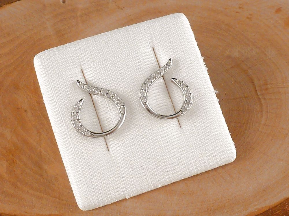 Ohrstecker 925 Silber Zirkonia