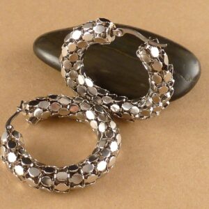 Creolen Edelstahl Snake