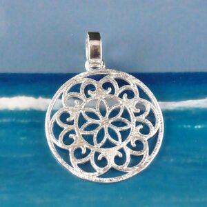 Anhänger 925 Silber Mandala