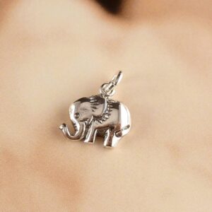 Anhänger 925 Silber Elefant