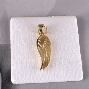Anhänger 925 Silber vergoldet Flügel