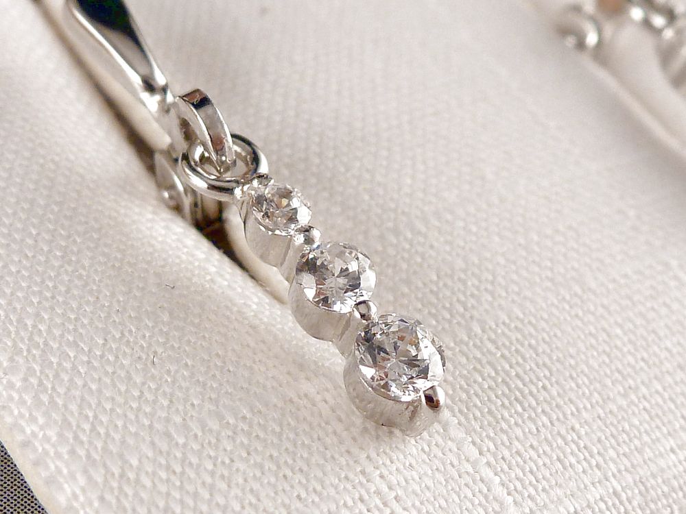 Ohrringe 925 Silber mit Zirkonia – Bild 5