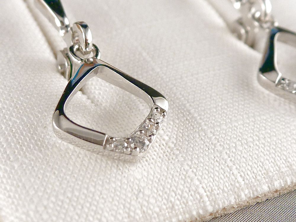 Ohrringe 925 Silber mit Zirkonia – Bild 7