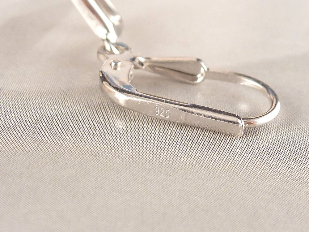 Ohrringe 925 Silber mit Zirkonia – Bild 5