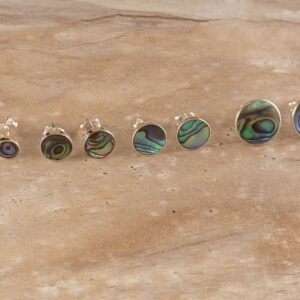 Ohrstecker 925 Silber Paua Muschel