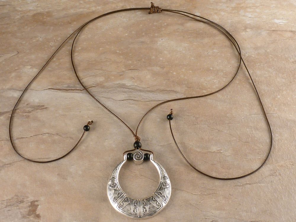 Kette mit Anhänger Spirale – Bild 4