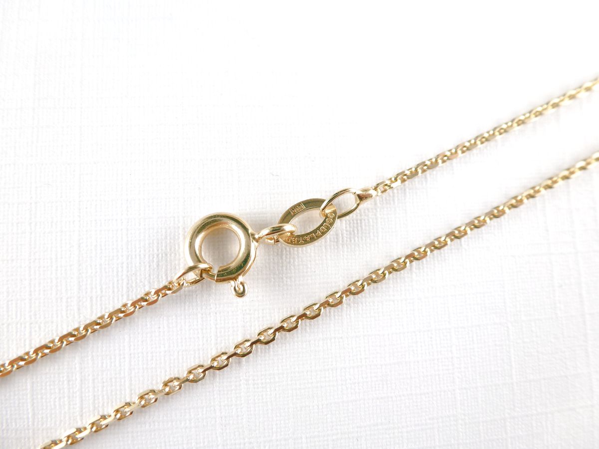 Kette Messing double vergoldet – Bild 6