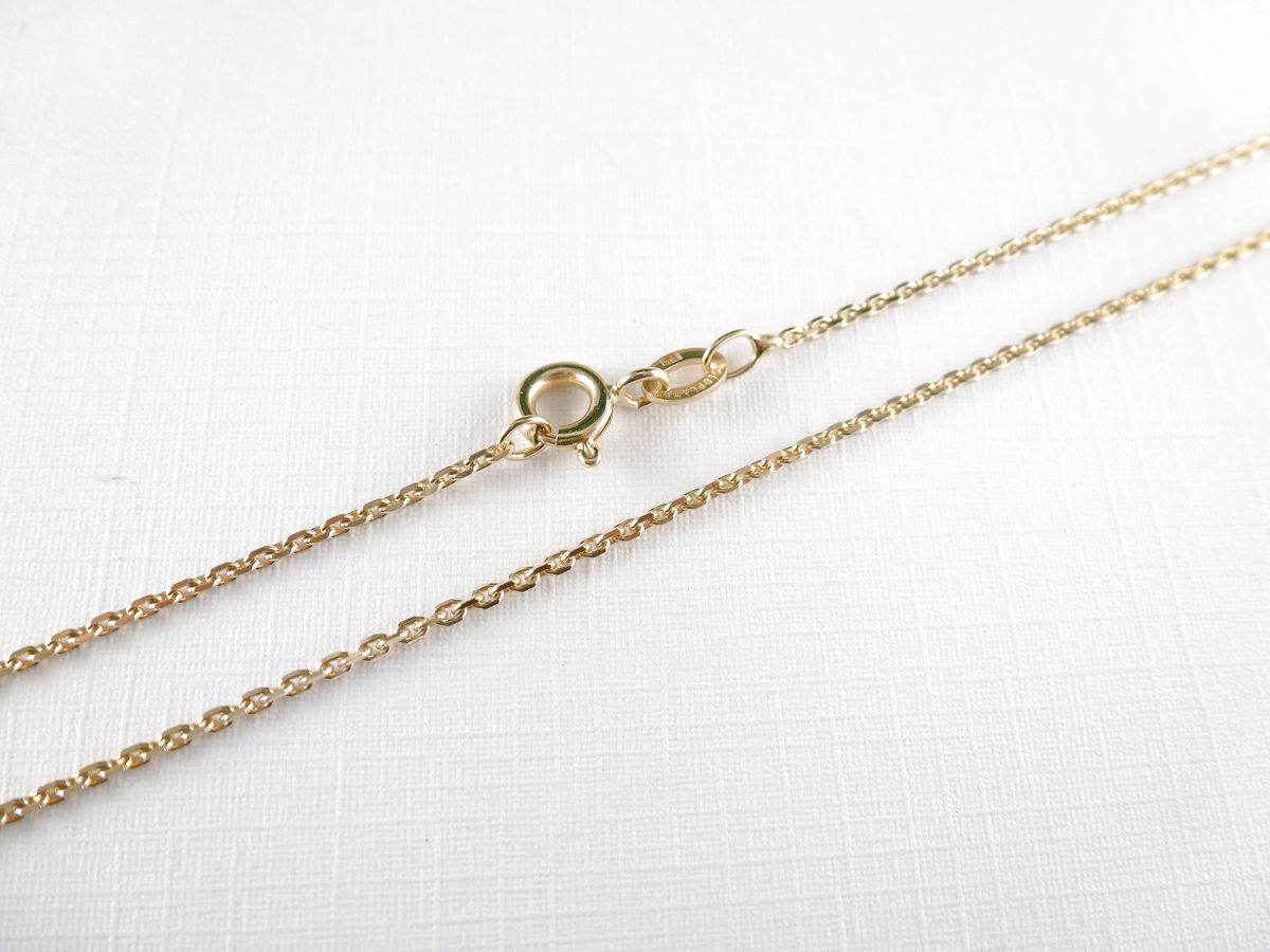Kette Messing double vergoldet – Bild 5