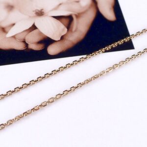 Kette Messing double vergoldet