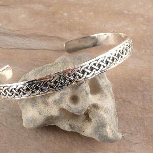 Armreif 925 Silber Kelten Knoten