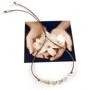 Armband mit Edelstein Citrin verstellbar
